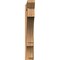 Ekena Millwork Balboa Slat Smooth Outlooker, Western Red Cedar, 7 1/2"W x 48"D x 48"H OUT08X48X48BOA06SWR - alternate 3